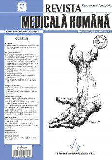 REVISTA MEDICALA ROMANA - Romanian Medical Journal, Vol. LXII, Nr. 3, An 2015