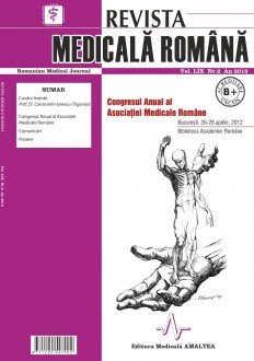 REVISTA MEDICALA ROMANA - Romanian Medical Journal, Vol. LIX, Nr. 2, An 2012