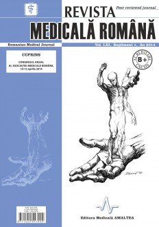 REVISTA MEDICALA ROMANA - Romanian Medical Journal, Vol. LXI, Supliment, An 2014