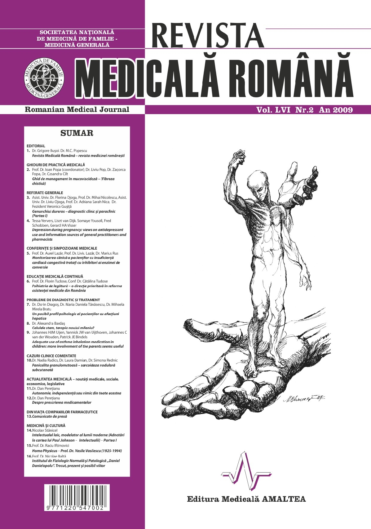 REVISTA MEDICALA ROMANA - Romanian Medical Journal, Vol. LVI, No. 2, Year 2009