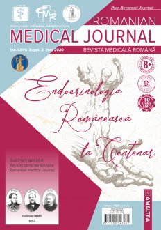 Romanian Medical Journal | Vol. LXVII, Suppl. 2, Year 2020