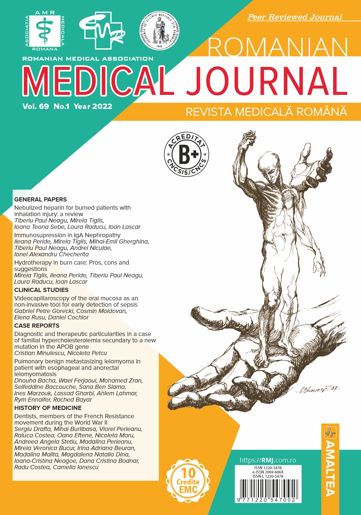 Romanian Medical Journal | Vol. 69, No. 1, Year 2022