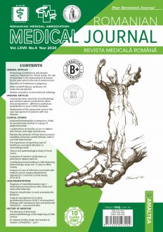 Romanian Medical Journal | Vol. LXVII, No. 4, Year 2020
