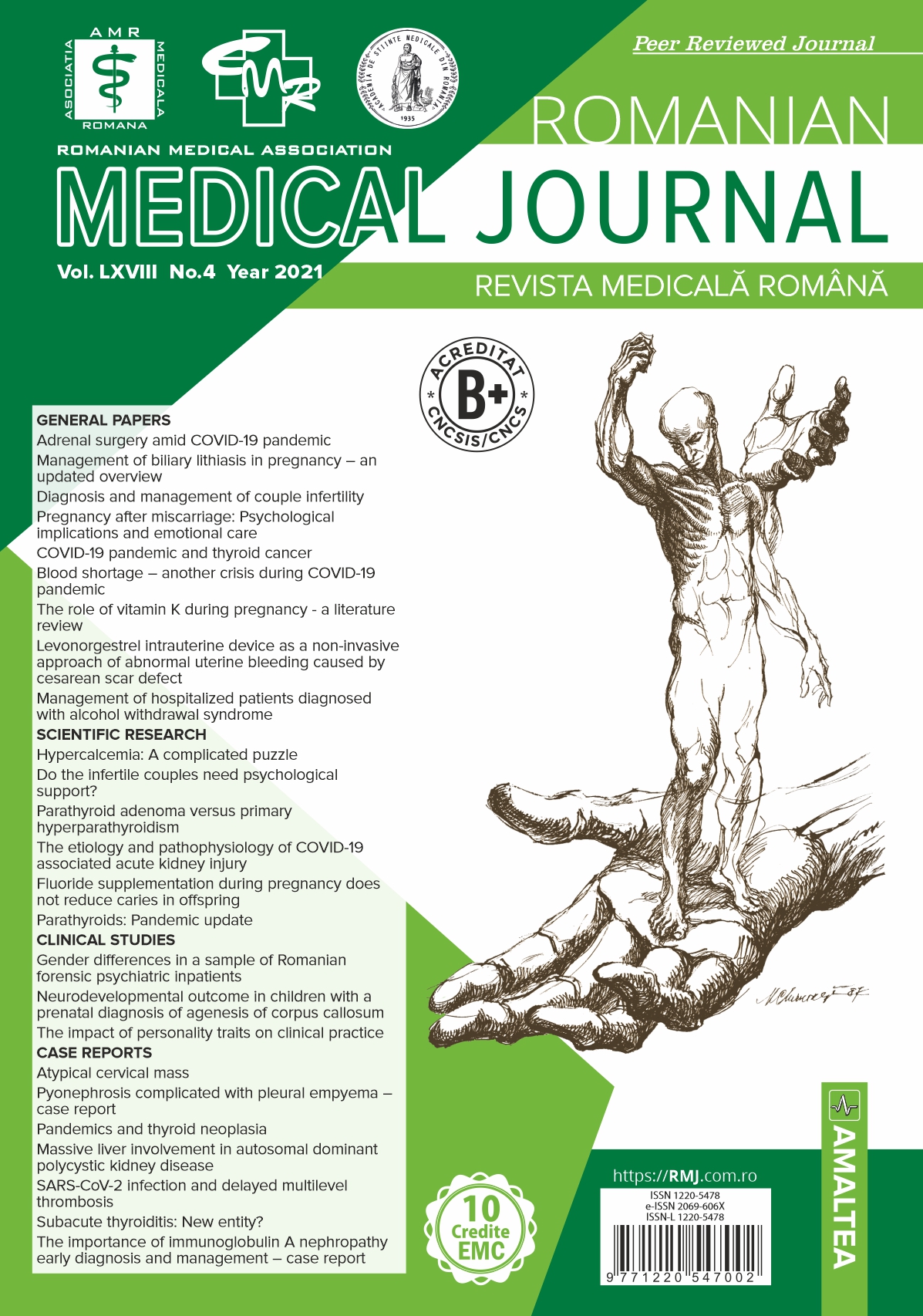 Romanian Medical Journal | Vol. LXVIII, No. 4, Year 2021