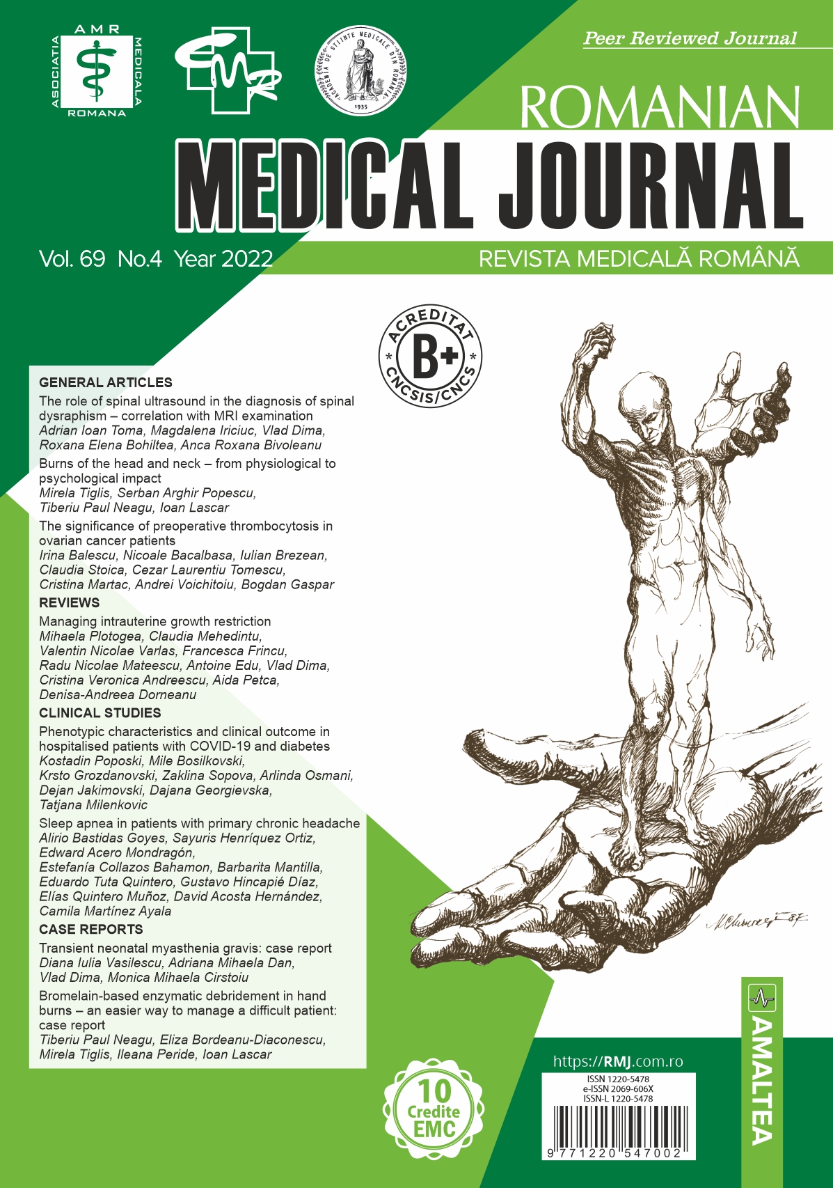 Romanian Medical Journal | Vol. 69, No. 4, Year 2022