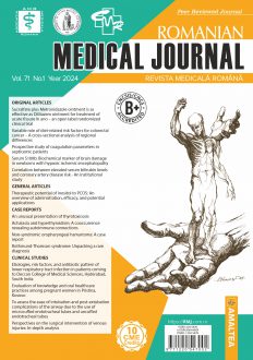 Romanian Medical Journal | Vol. 71, No. 1, Year 2024