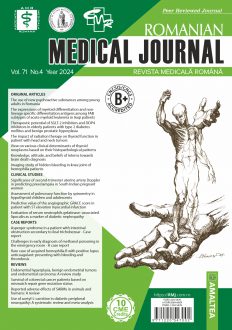 Romanian Medical Journal | Vol. 71, No. 4, Year 2024