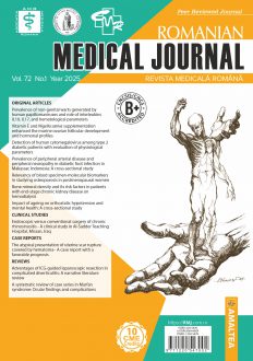 Romanian Medical Journal | Vol. 72, No. 1, Year 2025